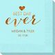 Best Day Ever with Heart Napkins Image 1 of 2